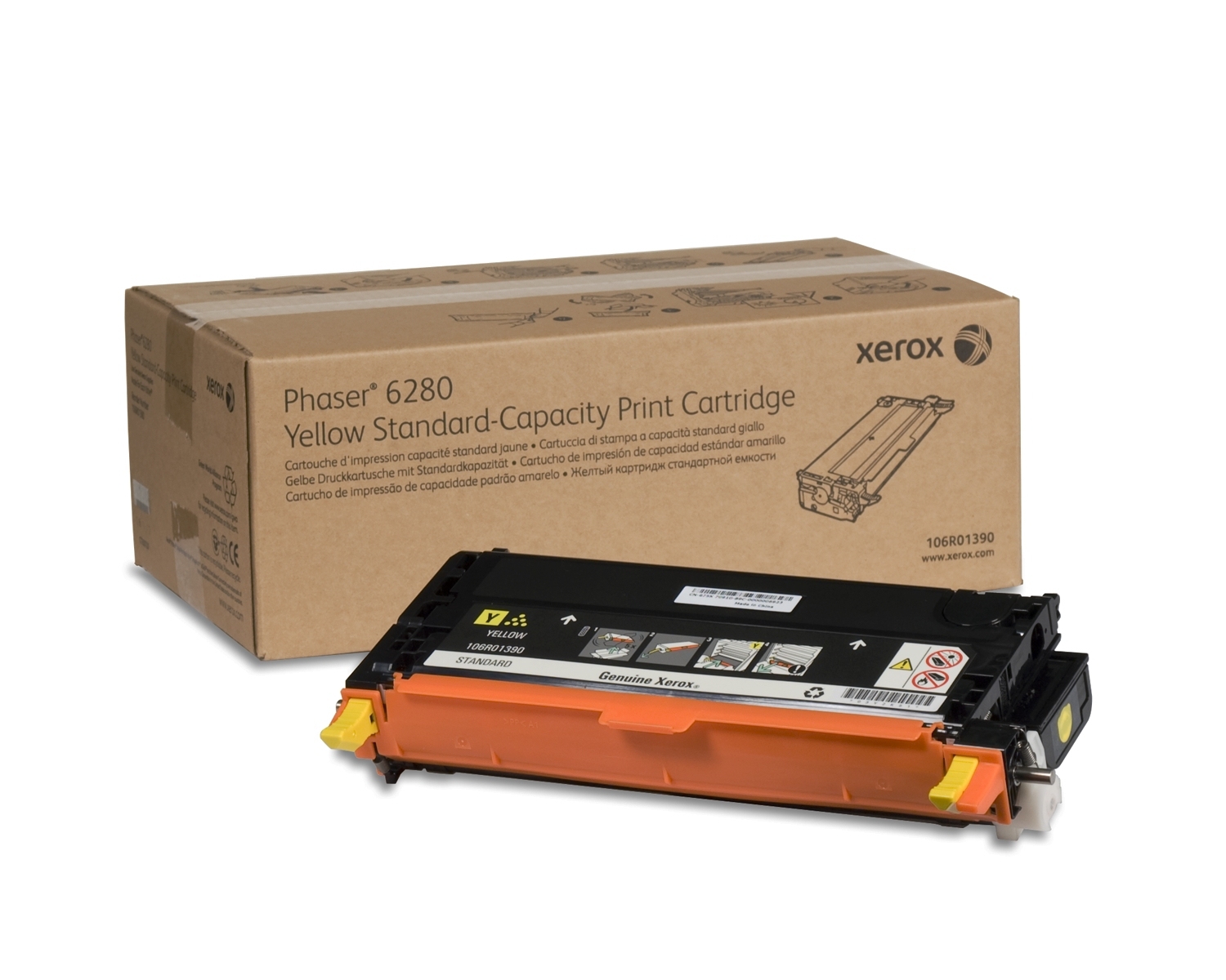 Xerox Toner Cartridge Yellow 2.200vel 1 Pack