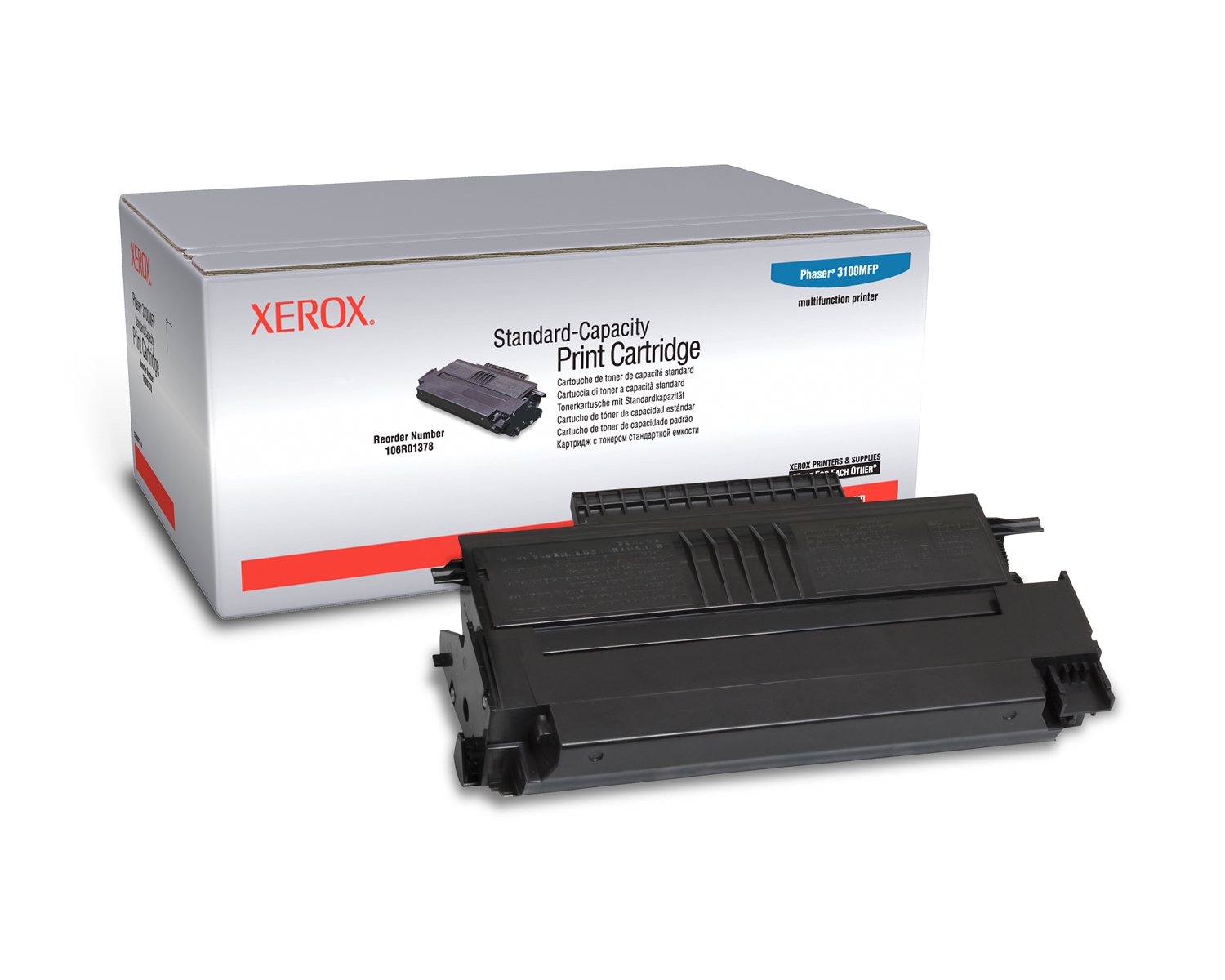 Xerox Toner Cartridge Black 2.000vel 1 Pack