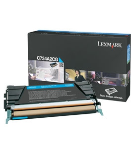 LEXMARK Toner Cartridge Cyaan 6.000vel