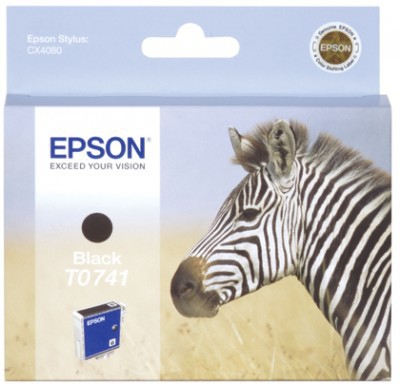 EPSON Inkt Cartridge T0741 Black 5,4ml 1st