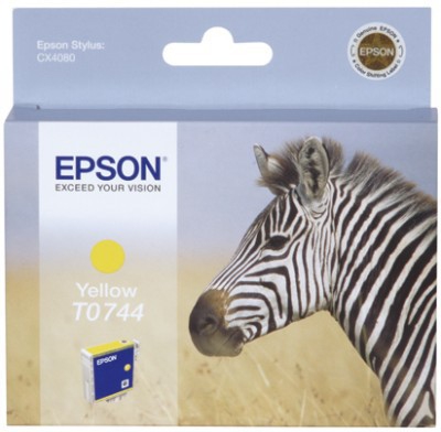 EPSON Inkt Cartridge T0744 Yellow 5,2ml 1st