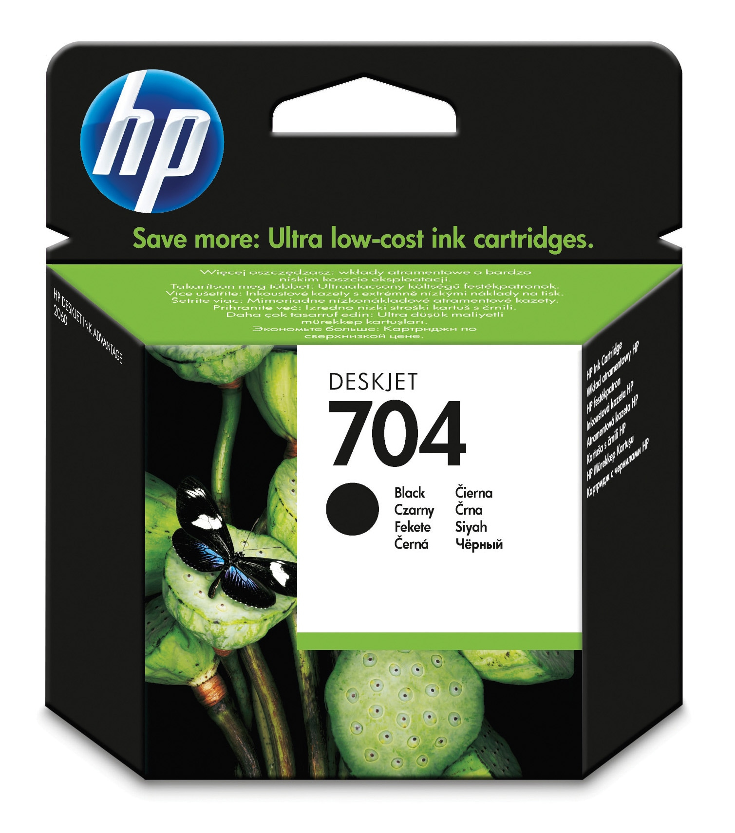 HP Inkt Cartridge 704 Black 480vel 1st