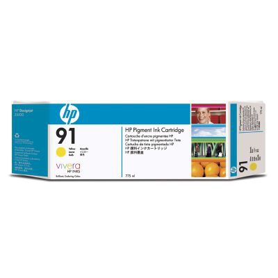HP Inkt Cartridge 91 Yellow 775ml