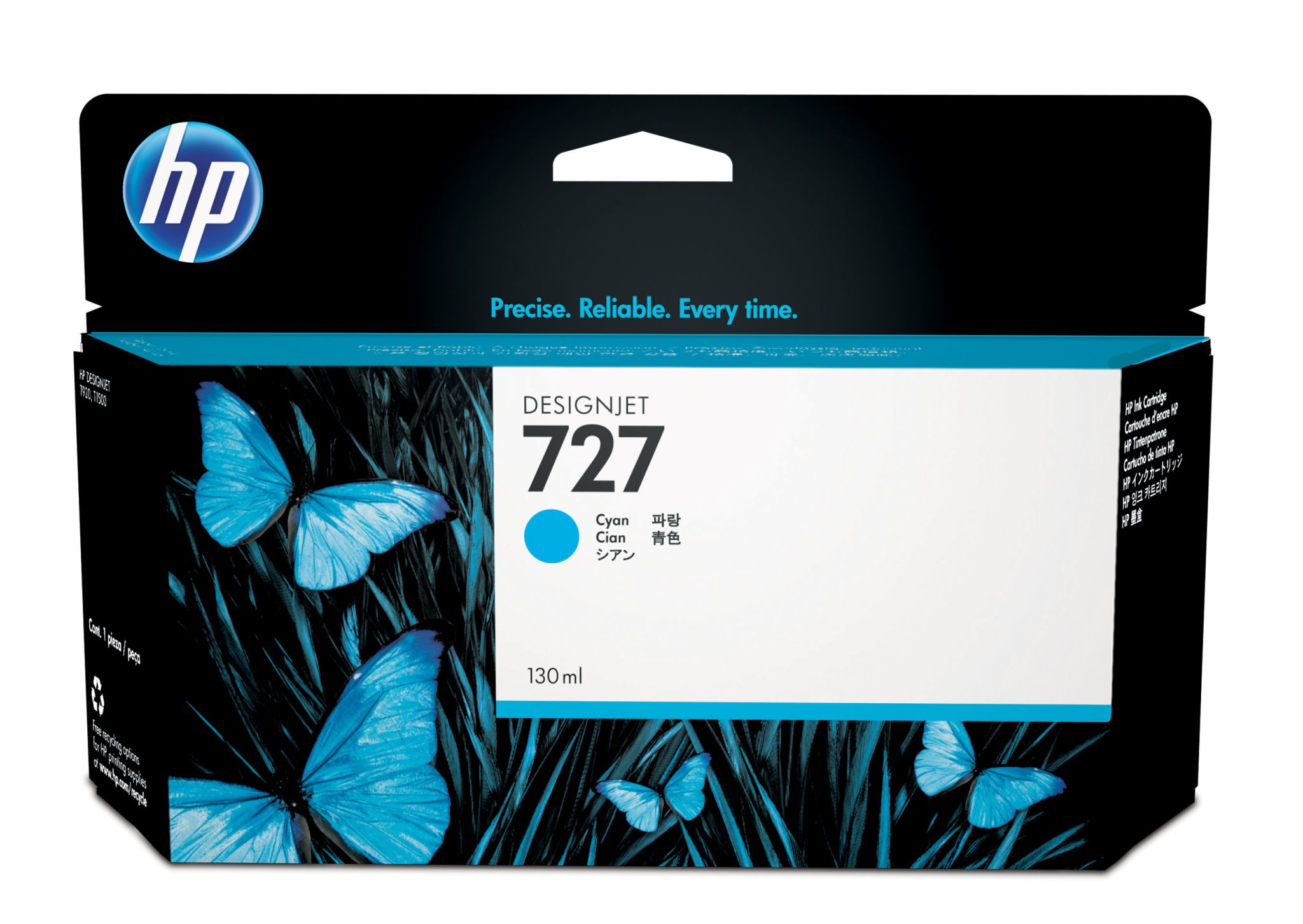 B3p19a hp dnj t920 ink cyan