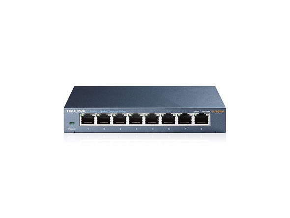 TP-LINK Switch 8-poorts 10/100/1000 Unmanaged