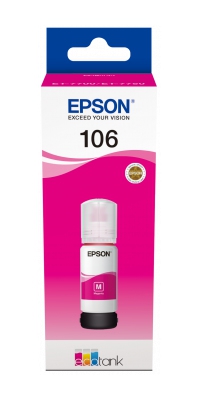 C13T00R340 - EPSON Inkttank 106 Magenta 70ml 6.000vel 1st