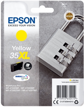 Epson 35xl ink yellow 20,3ml