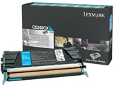 C534X3CG - LEXMARK Toner Cartridge Cyaan 7.000vel 1st