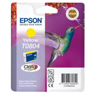 Epson Inkt Cartridge T0804 Yellow 7,4ml