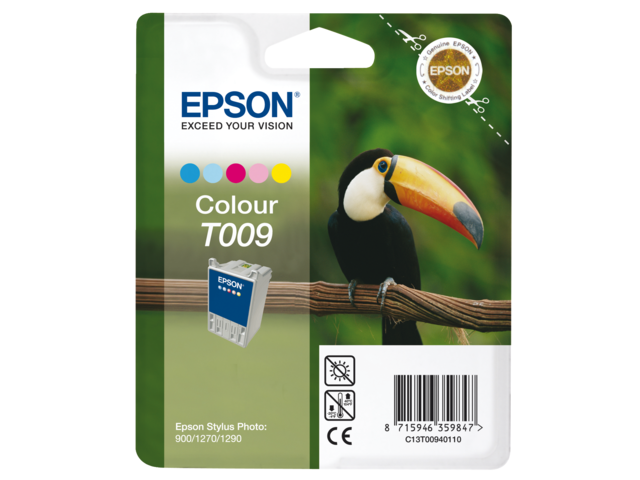 EPSON Inkt Cartridge T009 Black & Cyaan & Magenta & Yellow & Light Magenta 66ml 1st