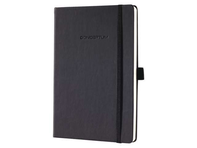 SI-CO120 - SIGEL Notitieboek Conceptum A5 Zwart CO120 Lijn 1st