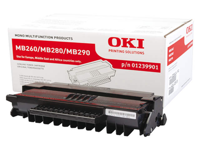 OKI Toner Black 3.000vel 1 Pack