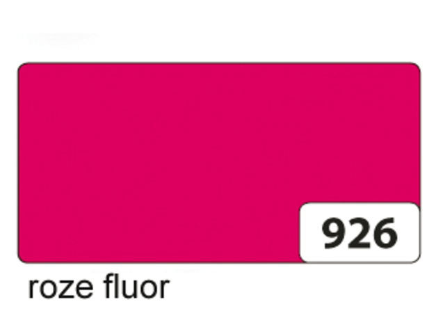 65926E - FOL Etalagekarton 50x70cm 400g/m² Fluor Roze Nr:926 1vel