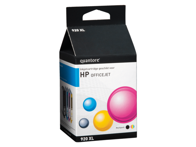 Quantore Inkt Cartridge HP 920XL CH081ae 4Color 1st