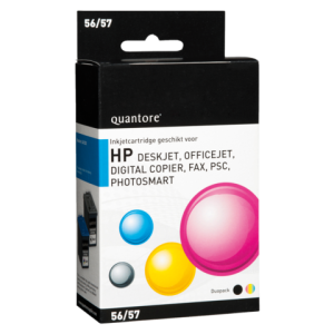 Quantore Inkt Cartridge HP SA342ae Black & Color 1set