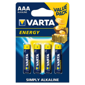 Varta Batterij AAA Alkaline 4st