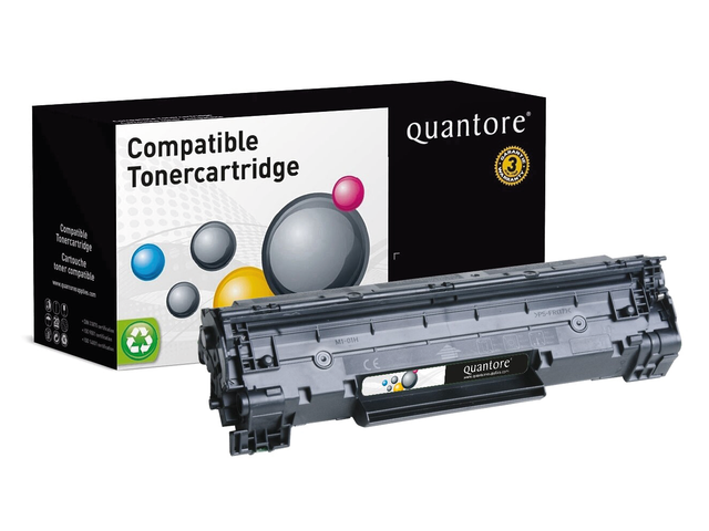 Quantore Toner Cartridge 36A Black 2.000vel 1 Pack
