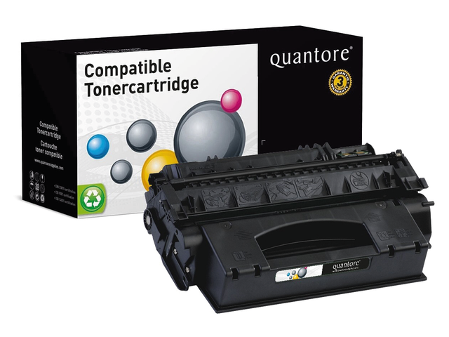 CE505X-Q - Quantore Toner Cartridge 05X Black 2.300vel 1st