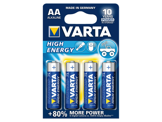 Varta Batterij AA 1 Pak