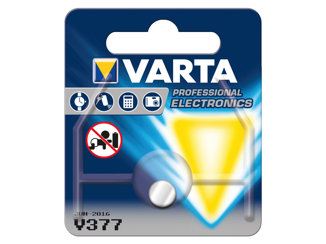 Varta Knoopcelbatterij V377 1st
