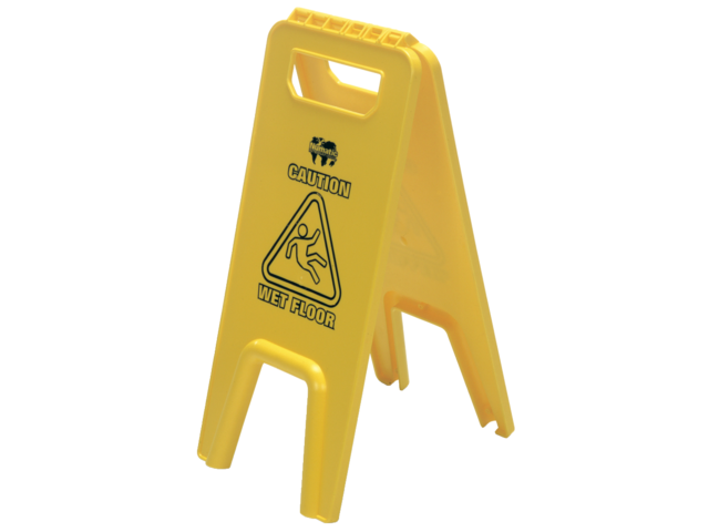 FG611200YEL - Rubbermaid Waarschuwingsbord Wet Floor Caution 67x28x4cm Geel 1st