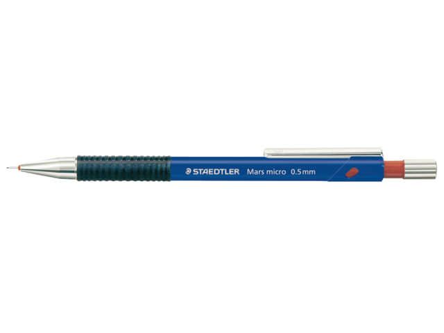 775 05 - STAEDTLER Vulpotlood Marsmicro 0.5mm Blauw 1st
