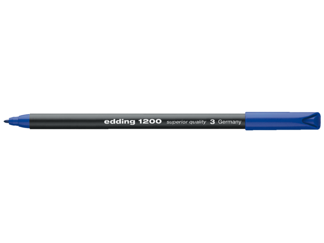 4-1200003 - EDDING Fineliner 1200 Blauw 0.5-1mm 1st