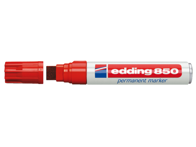 EDDING Marker Permanent 850 5-18mm Rood 1st