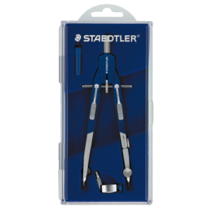 Staedtler Passer in Doos Comfort 552 Zilver/Blauw 1st