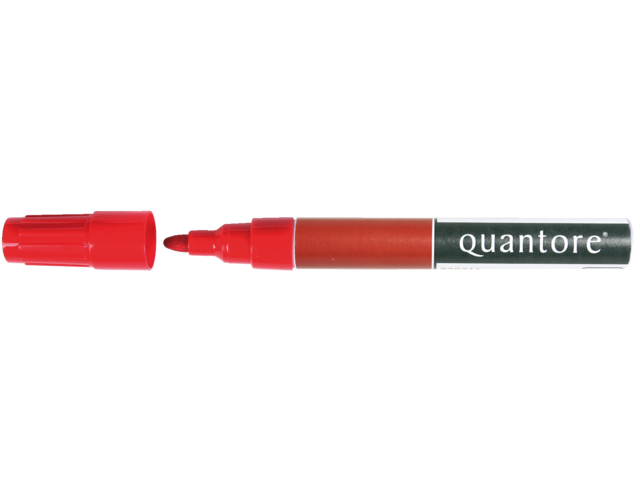 Quantore Marker Permanent 2-3mm Rood 1st