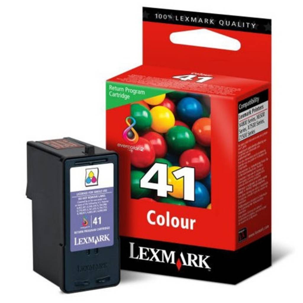 Lexmark Inkt Cartridge 41 Yellow & Magenta & Cyaan 10ml