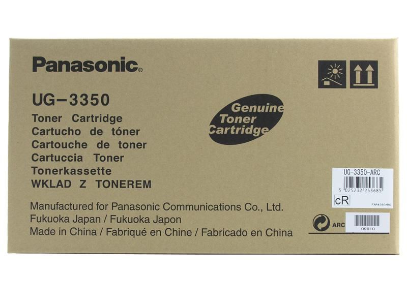 PANASONIC Toner Cartridge Black 7.500vel 1st