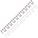 RG810770 - GBC Draadrug Wirebind Metaal A4 34-Rings 11mm Wit 100st