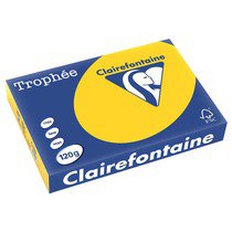 1206 - Clairfontaine Kopieerpapier A4 120g/m² Geel 250vel