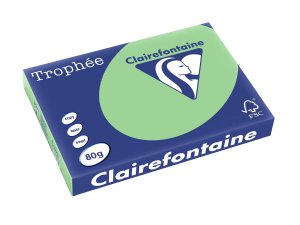 1773 - Clairfontaine Kopieerpapier A3 80g/m² Groen 500vel