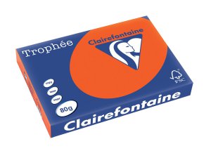 1883 - Clairfontaine Kopieerpapier A3 80g/m² Rood 500vel