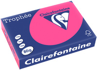 2973 - Clairfontaine Kopieerpapier A4 80g/m² Roze 500vel