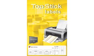 8716 - TOP STICK Universal Etiket 105x74mm 800st Wit 1 Pak