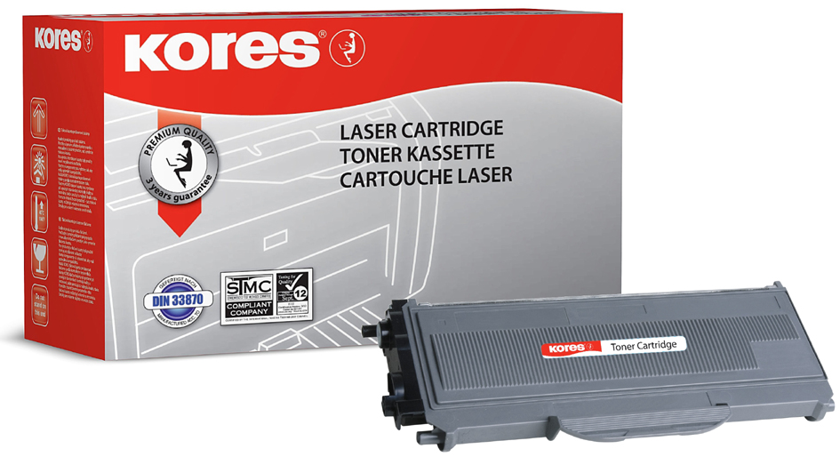 TN-2120-KO-XL - Kores Toner Cartridge Black 5.200vel 1st