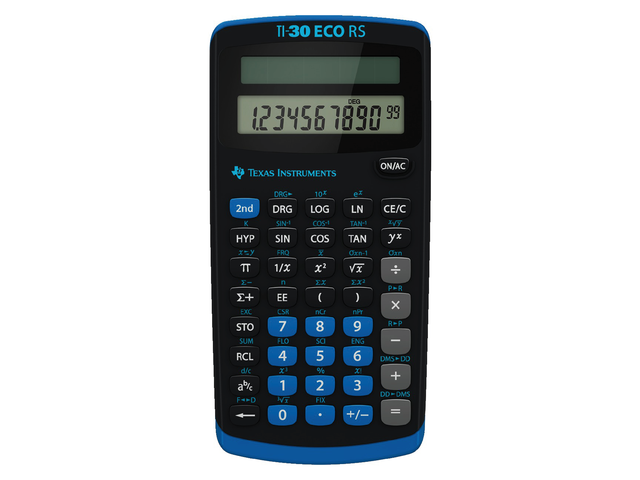 TI-30 ECO RS - TI Calculator Wetenschappelijk 30XA 10-Cijfers