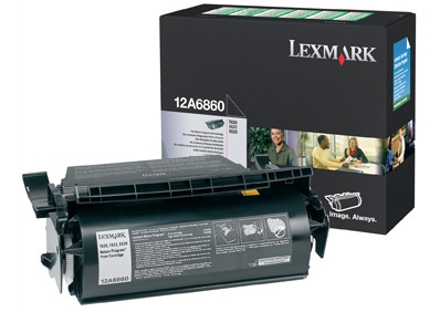 12A6860 - LEXMARK Toner Cartridge Black 10.000vel 1st