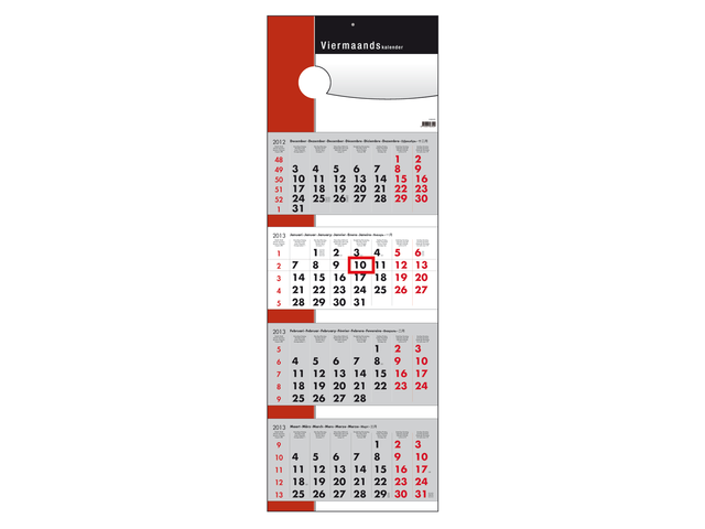 336005 - Quantore Kalender 4-Maanden 1st