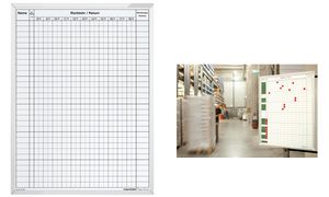 37016 - magnetoplan Planbord Aan-Afwezig 45x60cm 1st