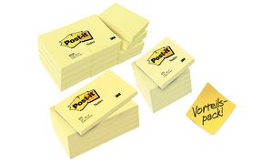 653-Y12 - 3M Post-It 38x51mm Geel 100vel 1pak