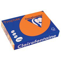 1765 - Clairfontaine Kopieerpapier A4 160g/m² Oranje 250vel