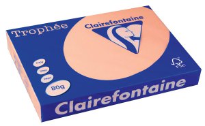 1892 - Clairfontaine Kopieerpapier A3 80g/m² Oranje 500vel