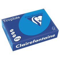 2212 - Clairfontaine Kopieerpapier A4 210g/m² Blauw 250vel