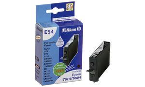 C13T27114010-P - Pelikan Inkt Cartridge Black 18ml 1-Pack