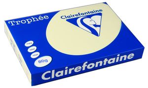 1066 - Clairfontaine Kopieerpapier A3 160g/m² Creme 250vel