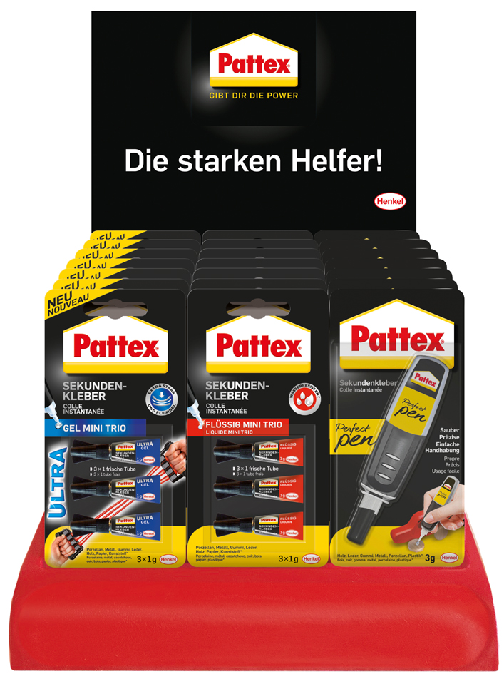 PSCA17 - PATTEX Secondelijm 1set